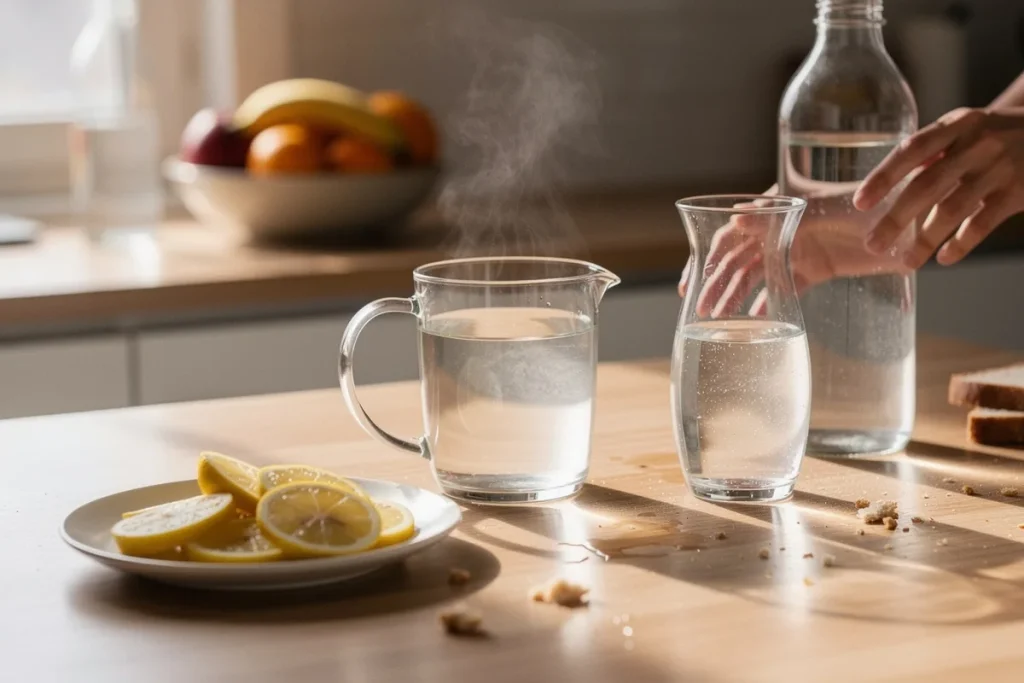 Beber água quente de manhã realmente ajuda? O que é mais importante