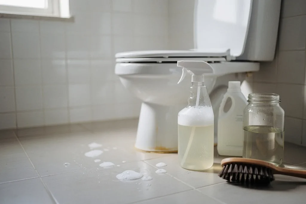 Como eliminar o cheiro de xixi do banheiro usando detergente: mistura caseira eficaz