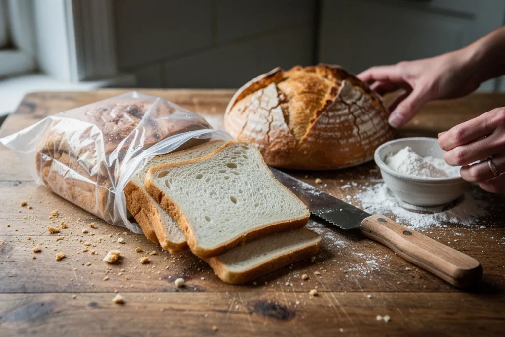 Muitos compram este pão fatiado. Nem todos sabem o que pode haver dentro