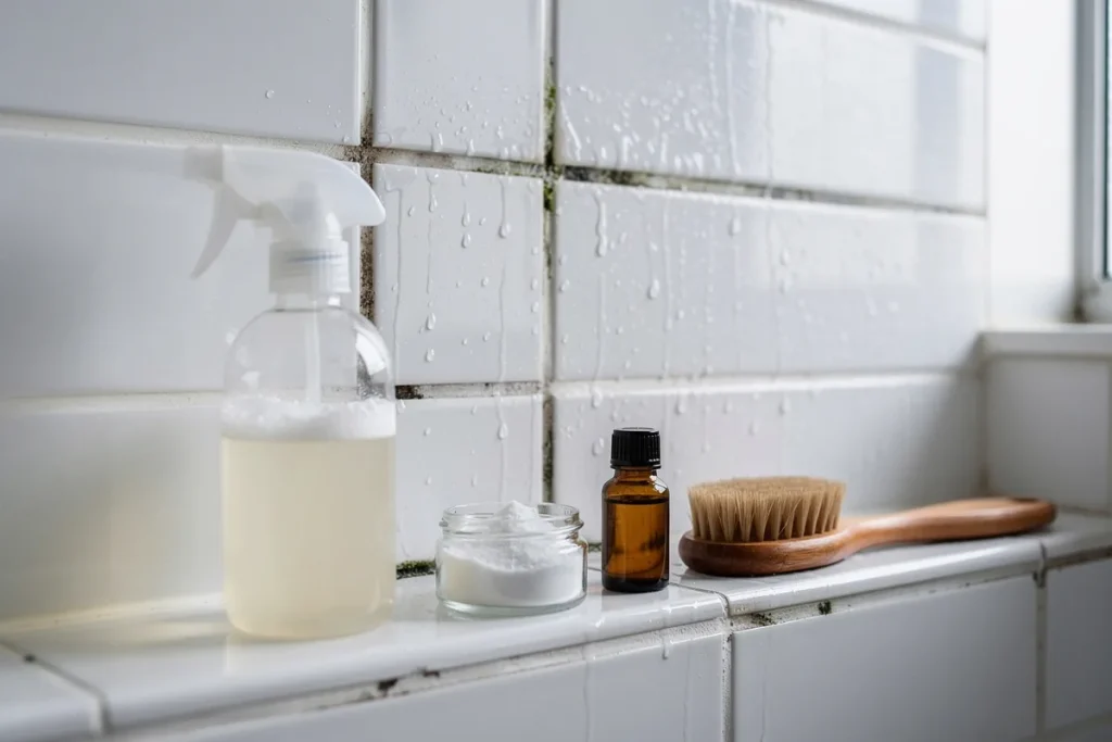 Nem vinagre nem Ă¡gua sanitĂ¡ria: a melhor forma de eliminar fungos dos azulejos do banheiro