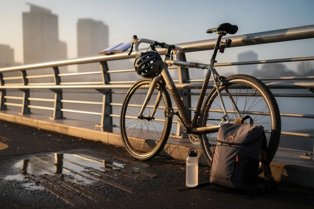 O que é a filosofia da bicicleta que inspira a seguir em frente?