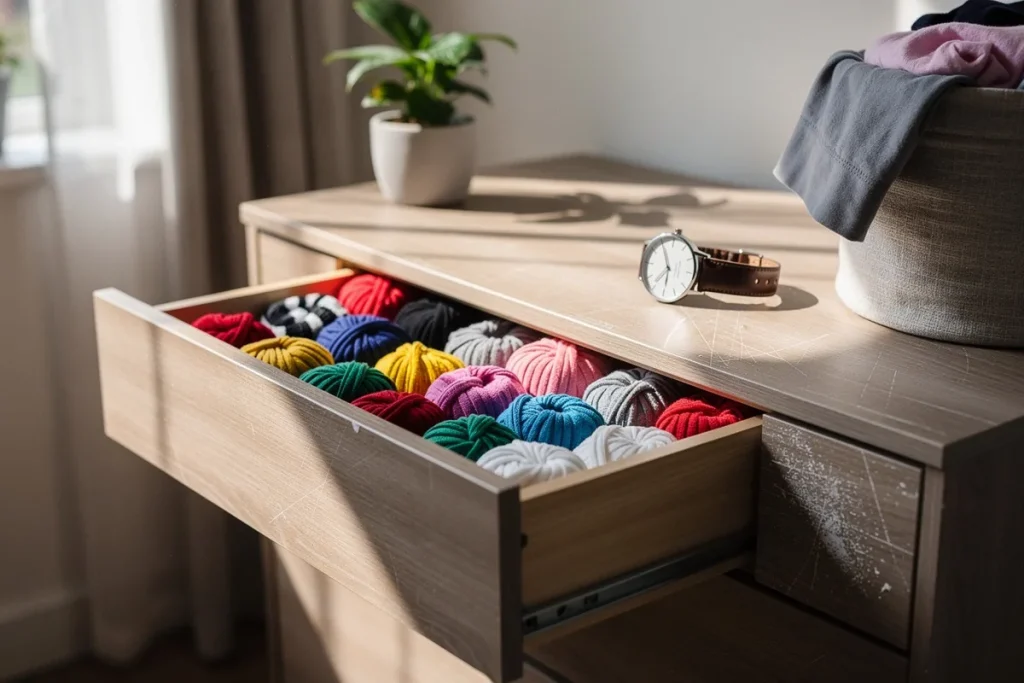 O que significa dobrar as meias em bolinhas, segundo a psicologia