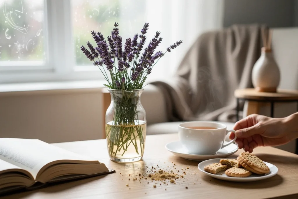 Vaso de lavanda que afasta mosquitos e ainda decora a casa
